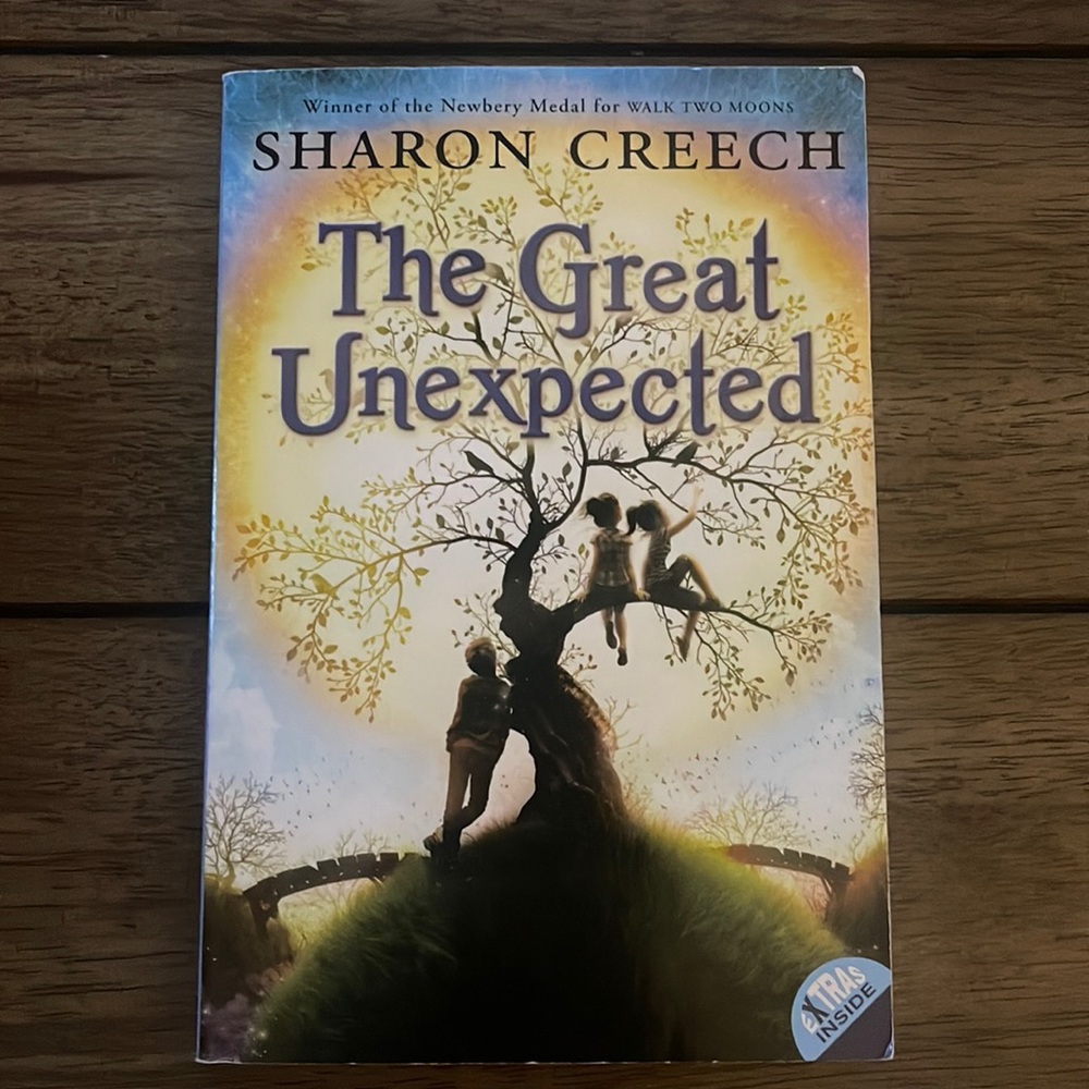 "The Great Unexpected" by Sharon Creech. Ages 8-12. 226 Pages. + short excerpt.